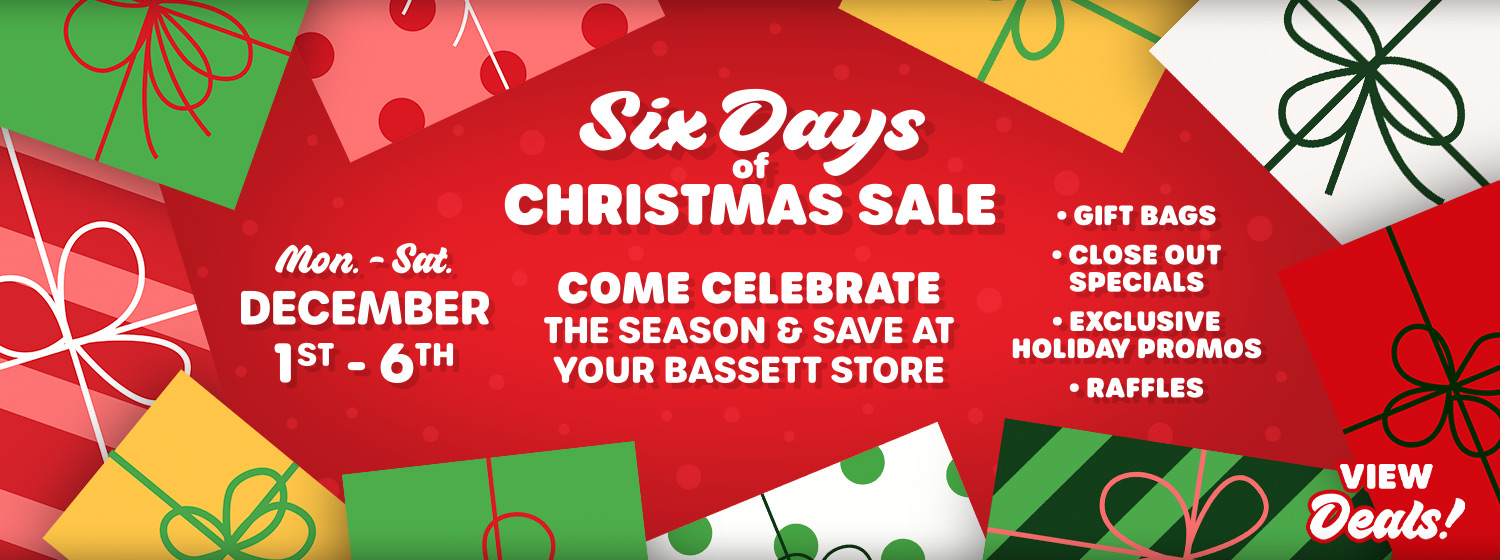 Six Days of Christmas Sale